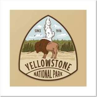 Classic Wildlife Of Yellowstone Posters and Art